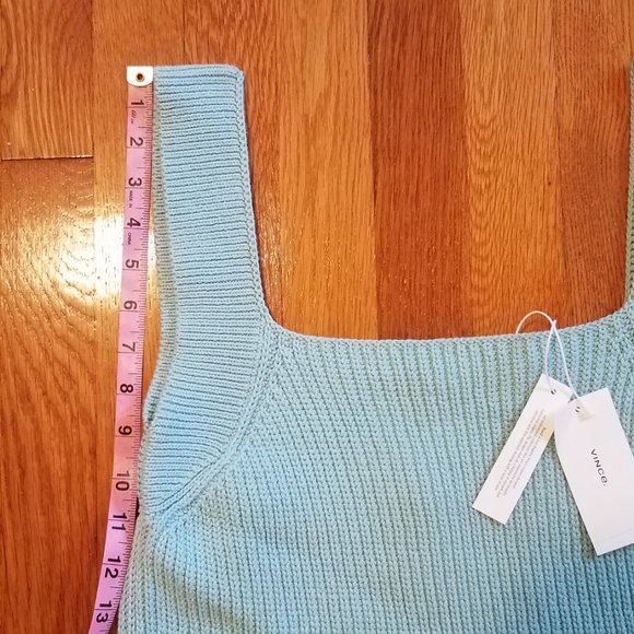 NWT Vince Square Neck Camisole Sz Large V854579092 $245 - Picture 6 of 7